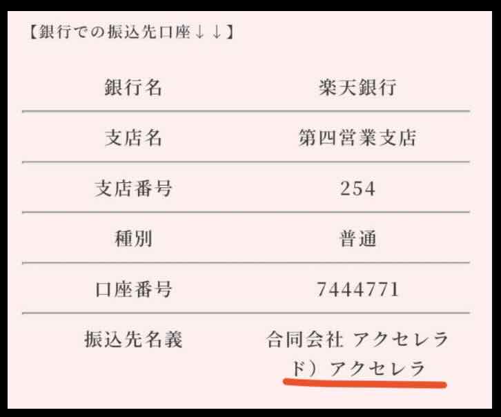 競馬リベンジャーズの振込先口座名義を調べた結果